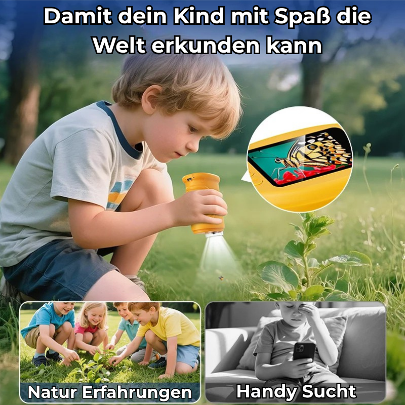 WunderLinse - Digitales Abenteuer-Mikroskop für Kinder