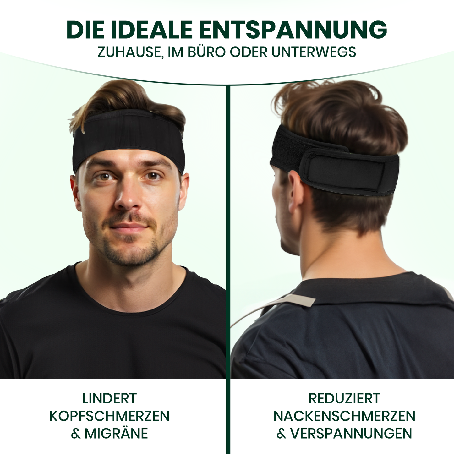 MentalEase - Akupressur Stirnband