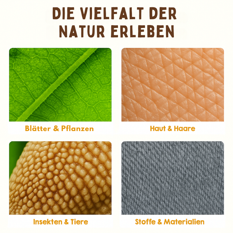 WunderLinse - Digitales Abenteuer-Mikroskop für Kinder
