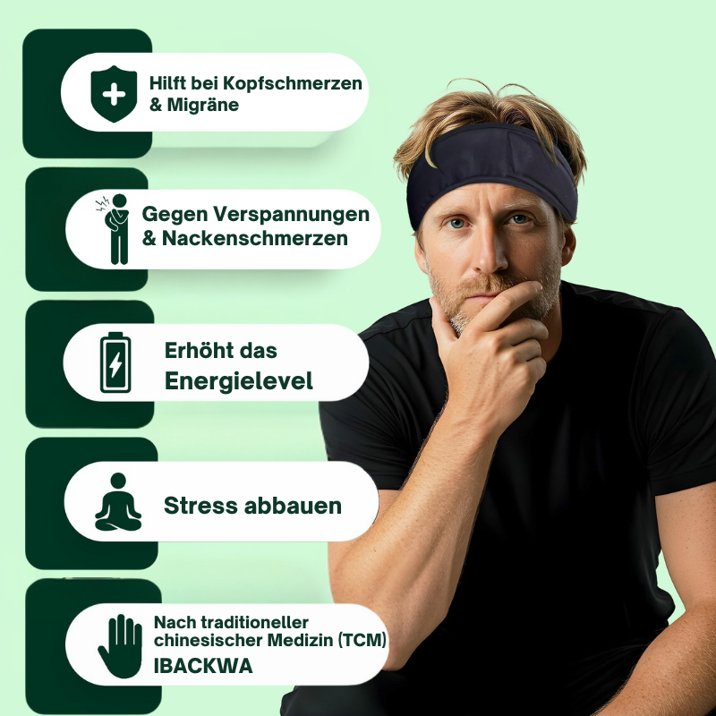 MentalEase - Akupressur Stirnband