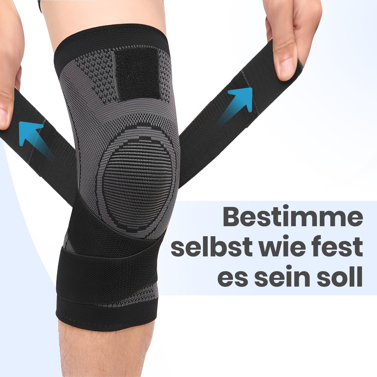 KneeGuard atmungsaktive Sportbandage mit Klettverschluss