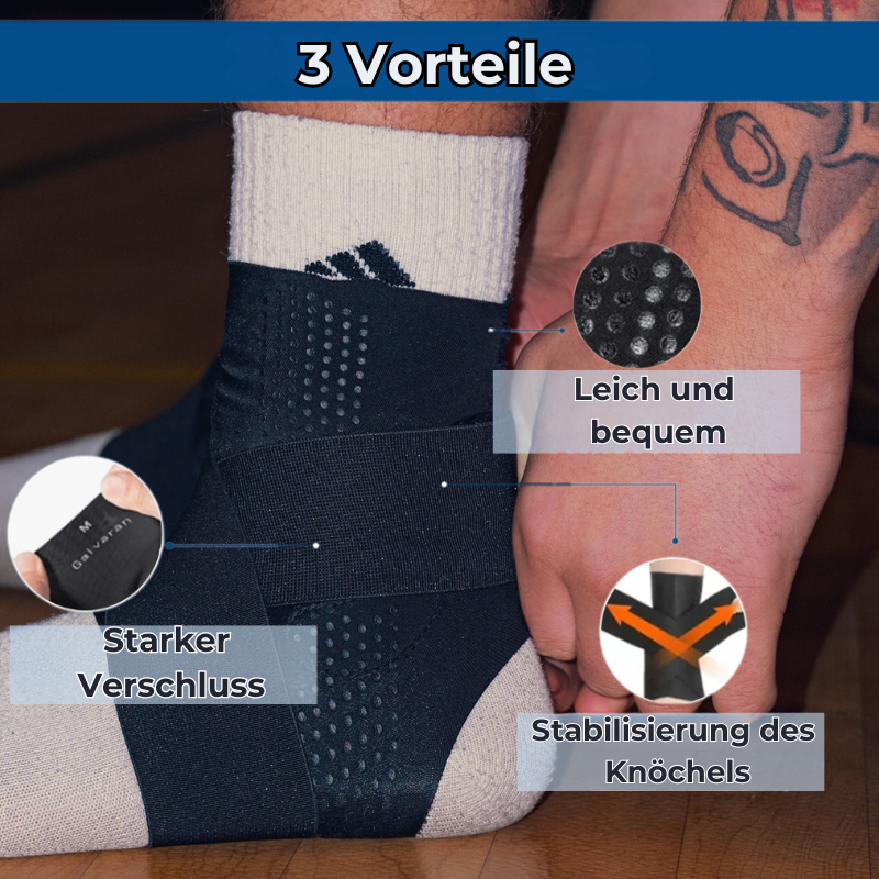 AnkleGuard - Sprunggelenk aktive Schutzbandage